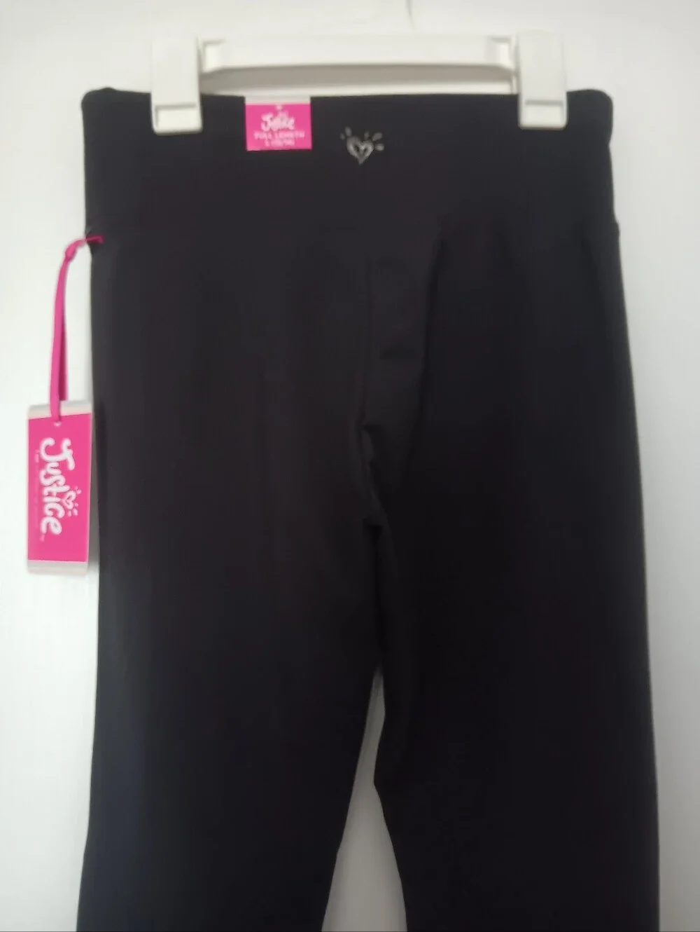Justice girls black